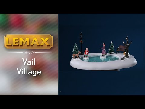 LEMAX Victorian Skaters, Battery Operated (4.5V) #94527